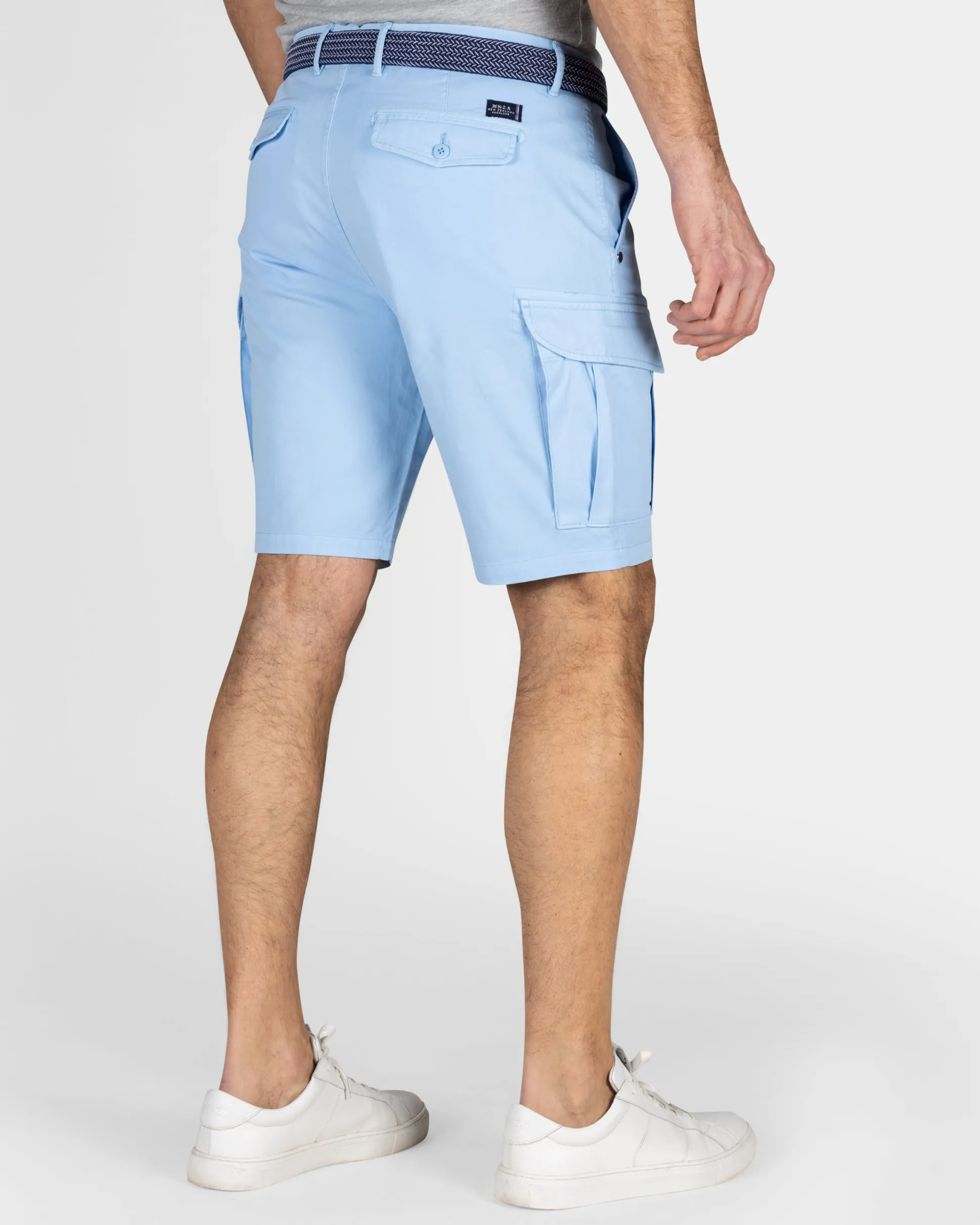 Pastel Blue Cargo Shorts