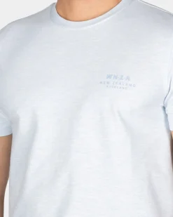 Pastel Blue T-Shirt with Elastane
