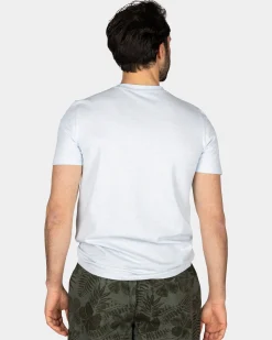 Pastel Blue T-Shirt with Elastane