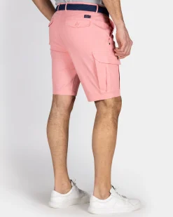 Pastel Pink Cargo Shorts