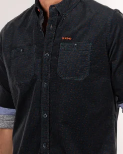Petrol corduroy shirt - Trent Petrol