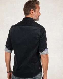 Petrol corduroy shirt - Trent Petrol