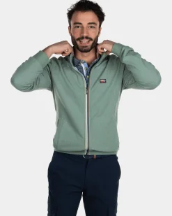 Plain cotton cardigan - Active Army