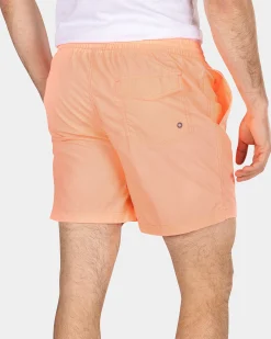 Plain swim shorts - Fury Pink