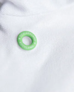 Polo shirt stretch cotton - White