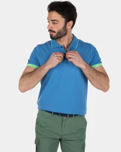 Polo shirt stretch cotton