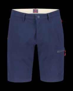 Polyester stretch cargo shorts - Industrial Navy