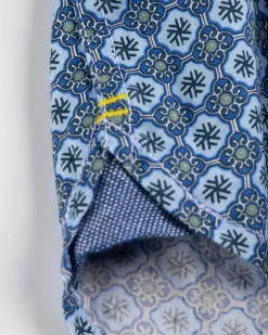 Printed long sleeved shirt Rotootuauru - Ink Navy