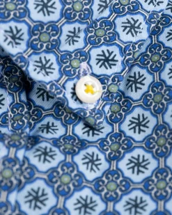 Printed long sleeved shirt Rotootuauru - Ink Navy