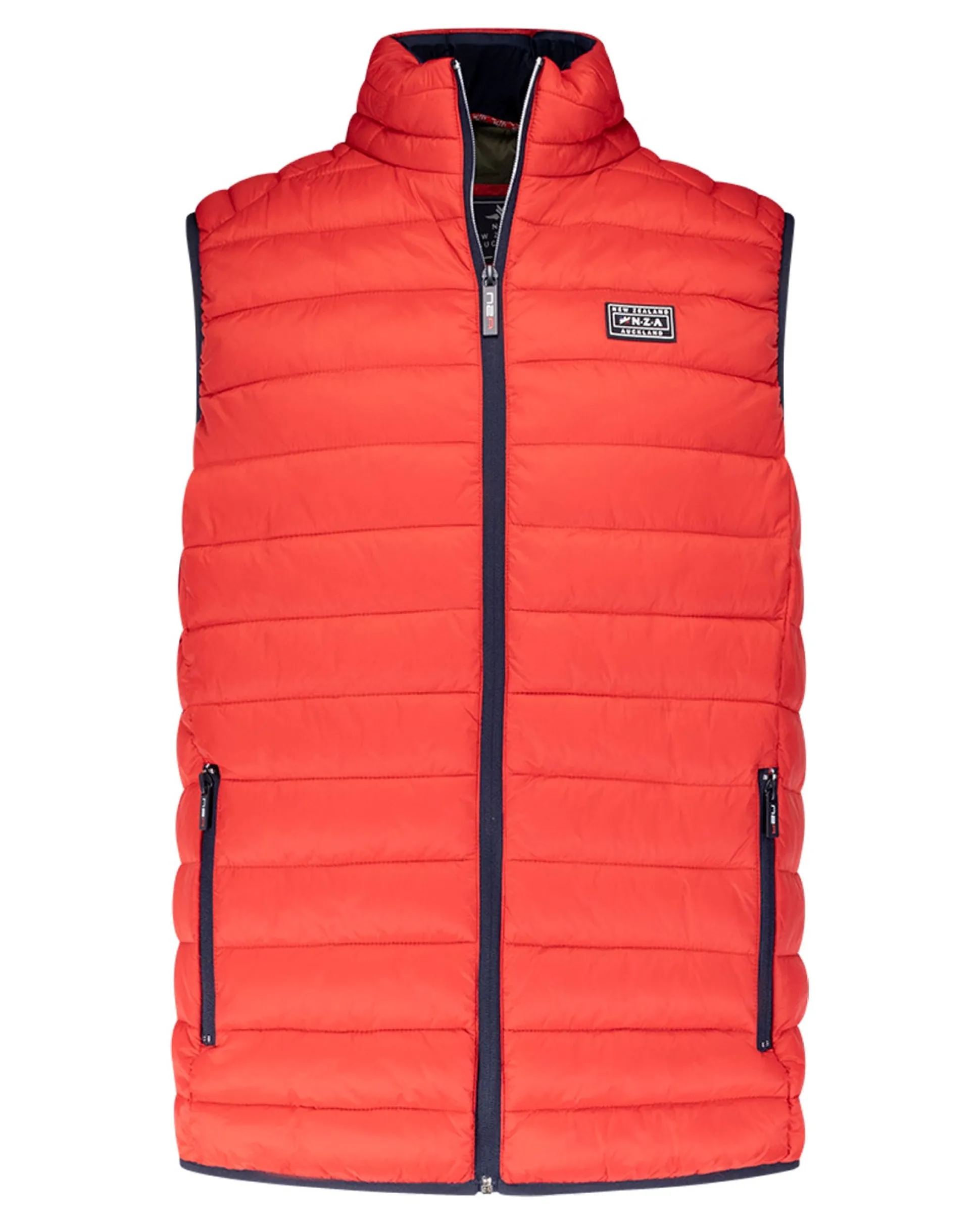 Red padded vest - Reef Red