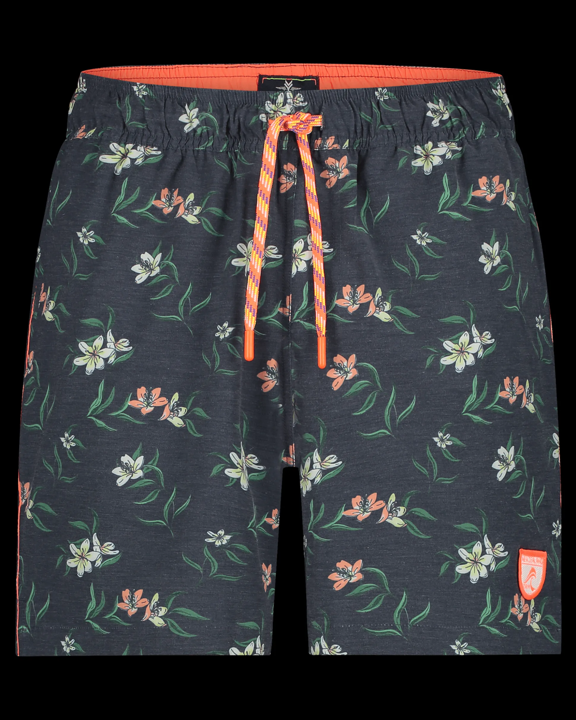 Roto Te Koeti swim shorts with print - Dutch Navy