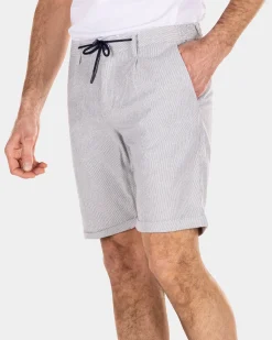 Short chinos in light colours - Dusk Blue