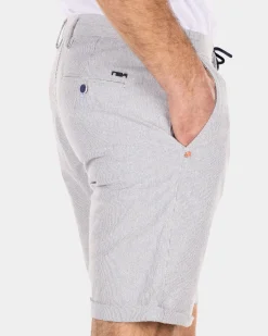 Short chinos in light colours - Dusk Blue