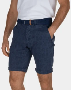 Shorts with print Plimmerton - Urban Navy