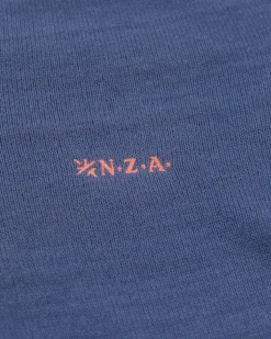 Solid coloured cotton jumper - Dusk Navy