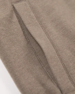 Solid coloured cotton stretch cardigan green