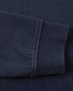 Solid coloured crew neck sweat - Traditional Navy
