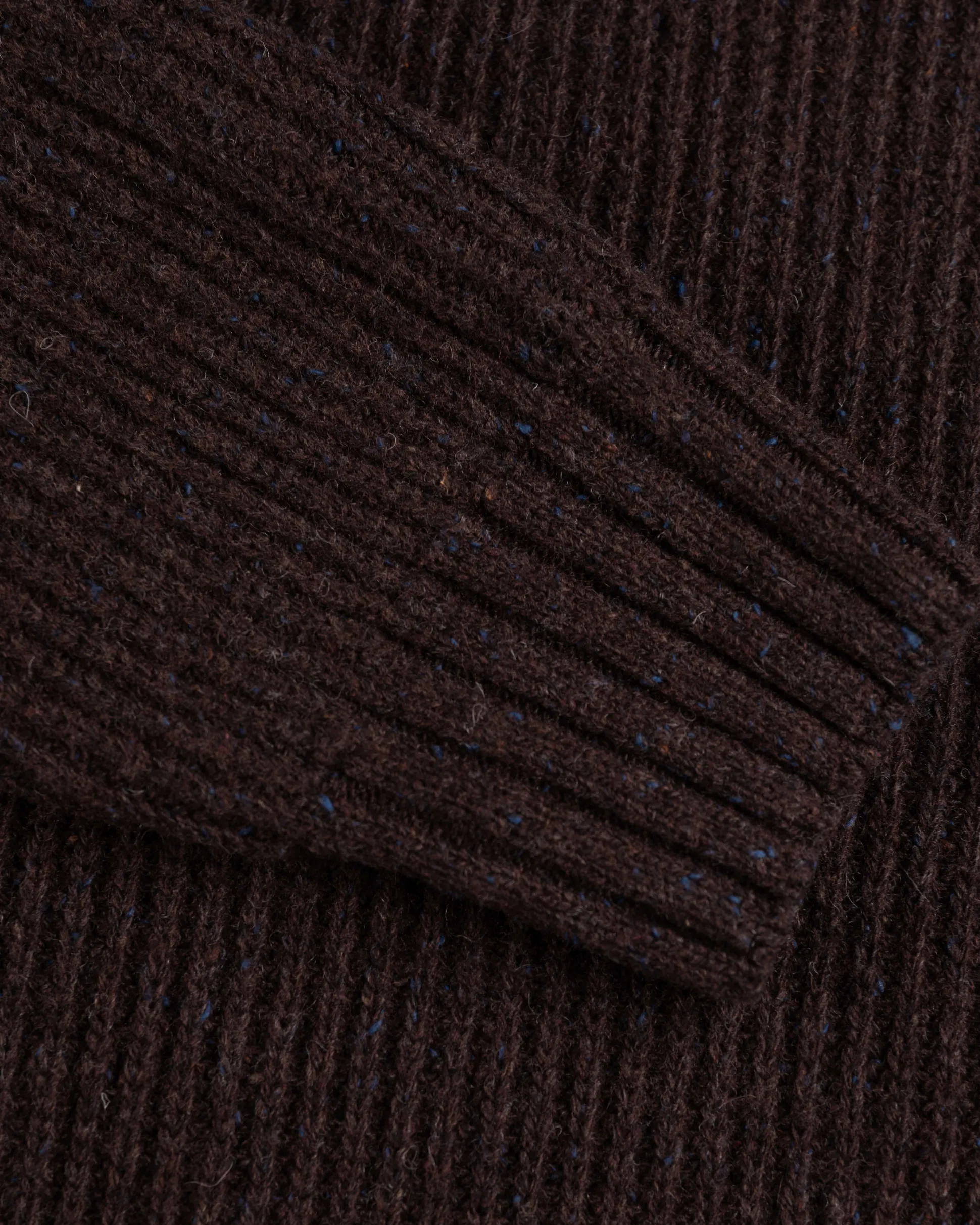 Solid coloured half zip jumper Dry - Clay Brown