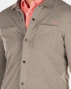 Solid coloured long sleeved shirt - Misty Army
