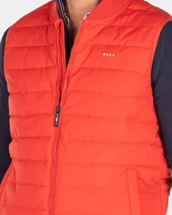 Solid coloured vest - Jacket Red