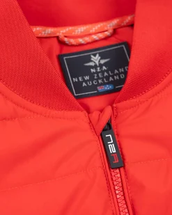 Solid coloured vest - Jacket Red
