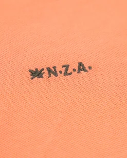 Solid Cotton Coral Polo