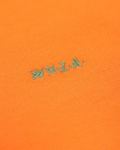 Solid Cotton Orange Polo