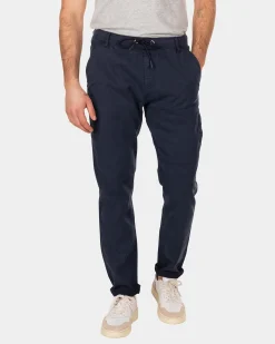 Sportive solid coloured chino - Traditional Navy