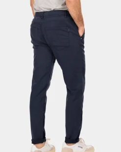 Sportive solid coloured chino - Traditional Navy
