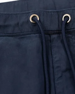 Sportive solid coloured chino - Traditional Navy