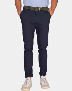 Stretch chino - Pitch Navy
