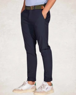 Stretch chino - Pitch Navy