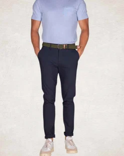 Stretch chino - Pitch Navy