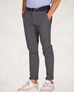 Stretch chino - Woodland Green