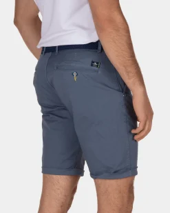 Stretch chino shorts Whale Bay - Arkron Blue