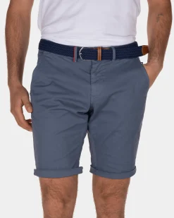 Stretch chino shorts Whale Bay - Arkron Blue