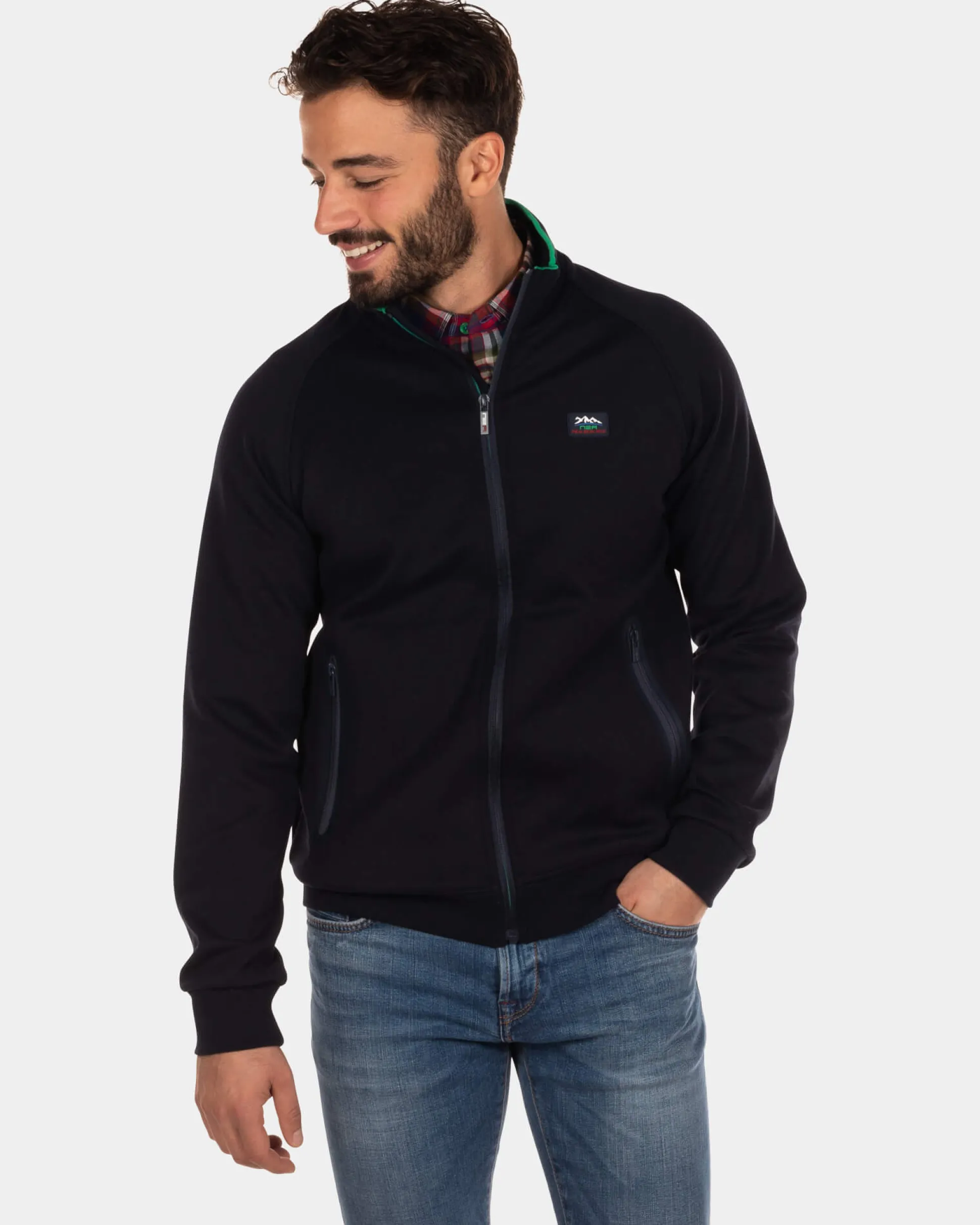 Sweat cardigan Drury - Steady Navy