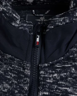 Terry cardigan Oruaiti - Storm Blue