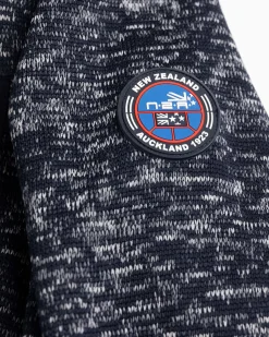 Terry cardigan Oruaiti - Storm Blue