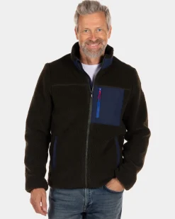Terry Sweat Cardigan Transit - Dark Army