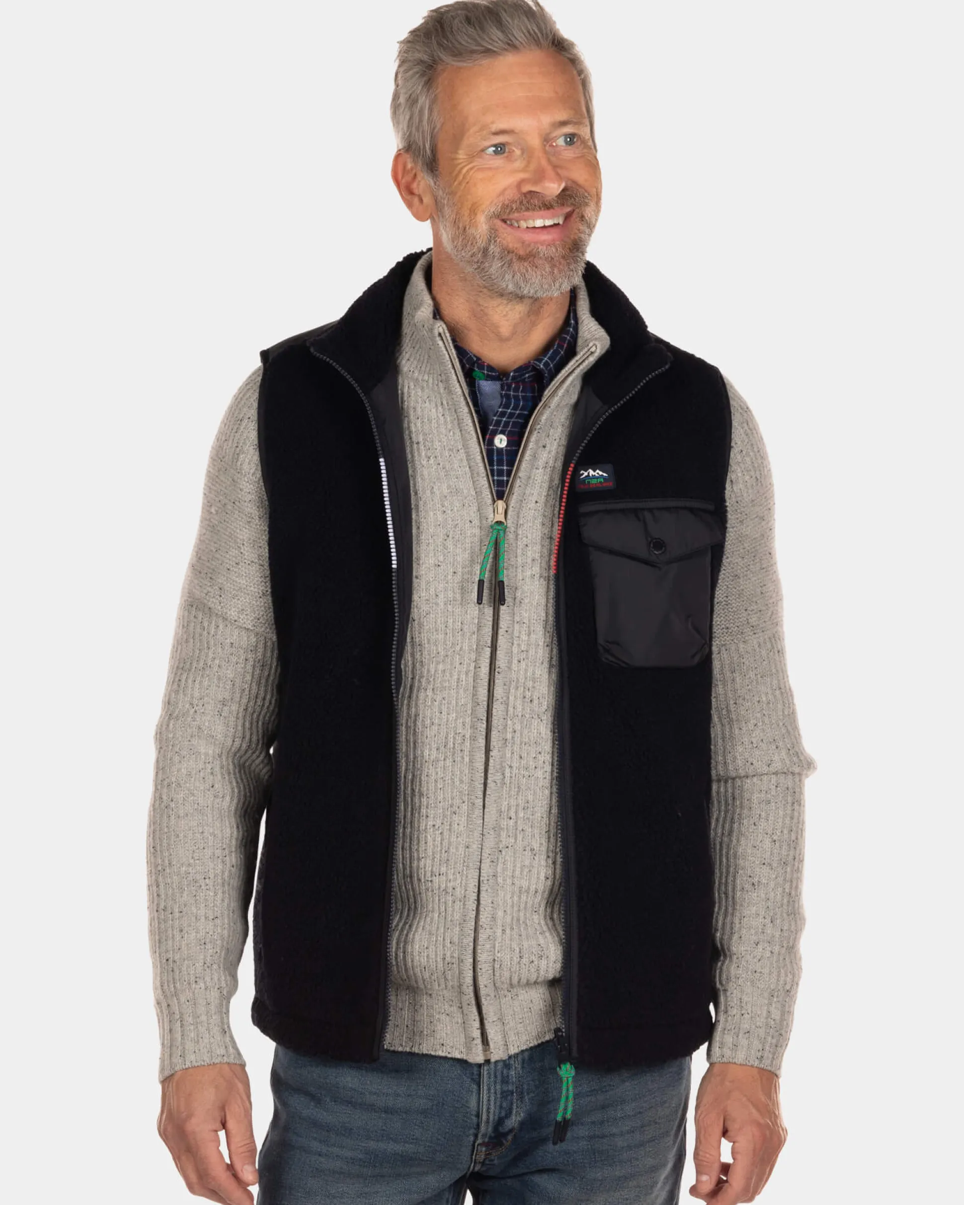 Terry vest Greytown - Steady Navy