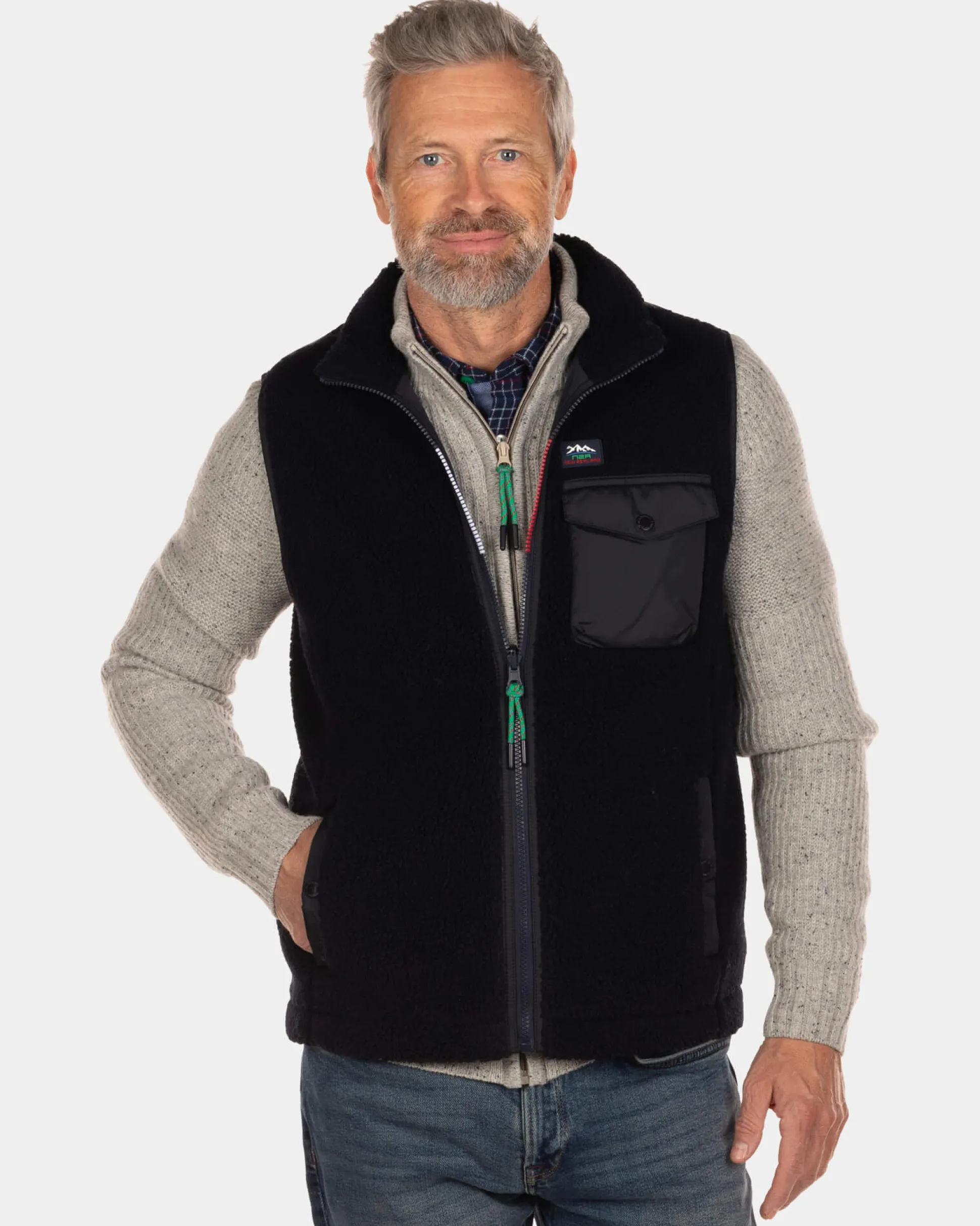 Terry vest Greytown - Steady Navy