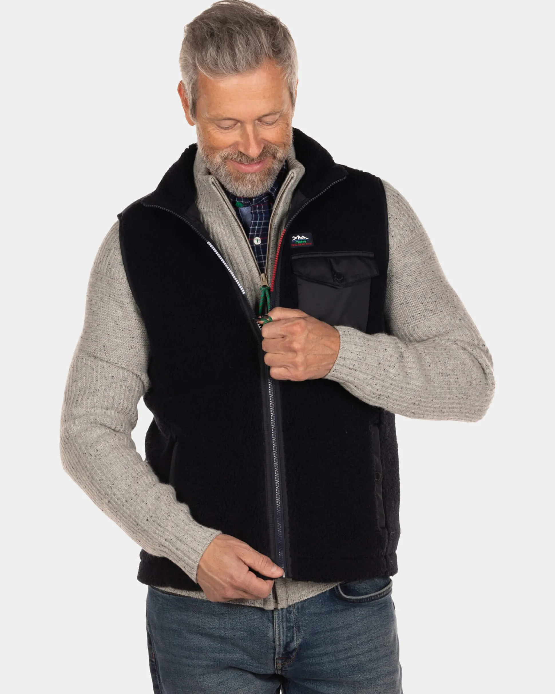 Terry vest Greytown - Steady Navy