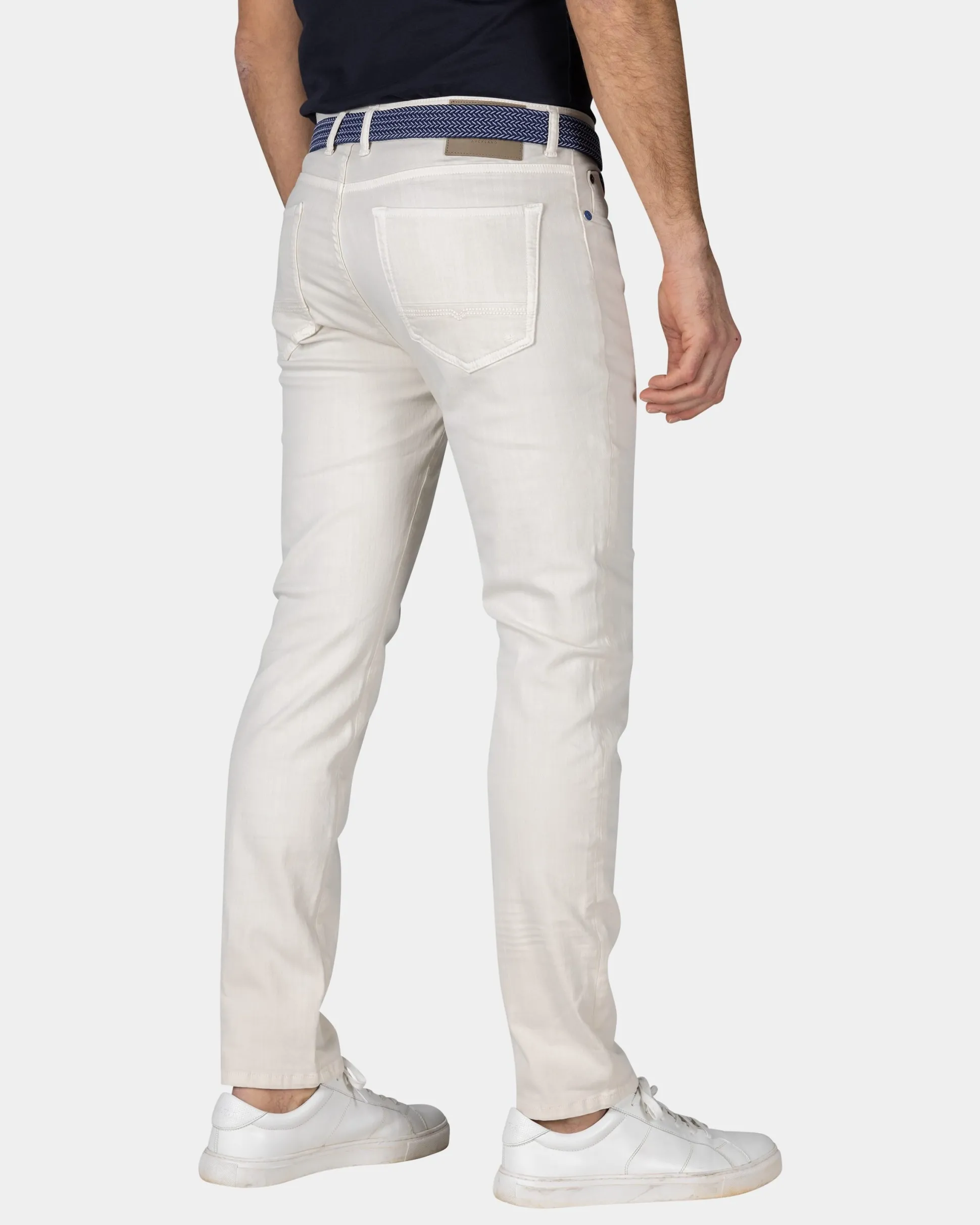 White colored jeans