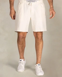 White safari shorts