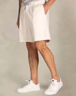 White safari shorts