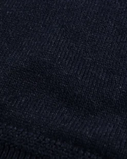Winter knitted jumper Fraser - Ink Navy