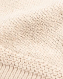 Winter knitted jumper Fraser - Sea Silt Sand