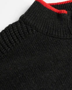 Winter knitted jumper Fraser - Eucalyptus Green